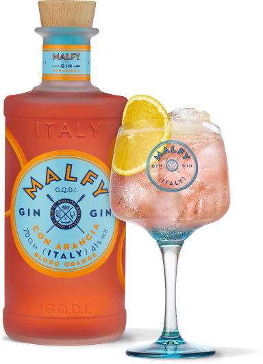 malfy gin con arancia bottle