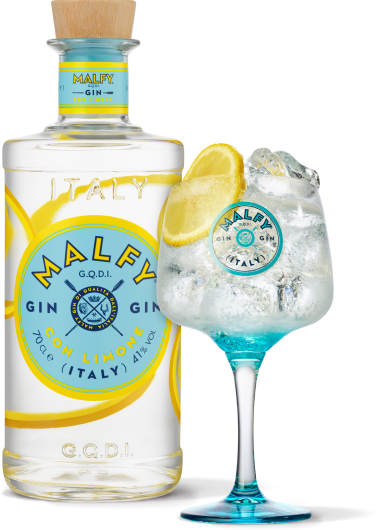 malfy gin con limone bottle