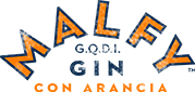 Logo Malfy Gin con Arancia