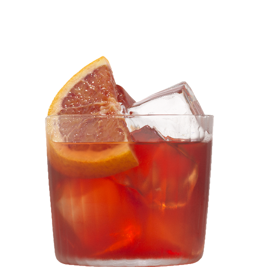 arancia rossa negroni cocktail