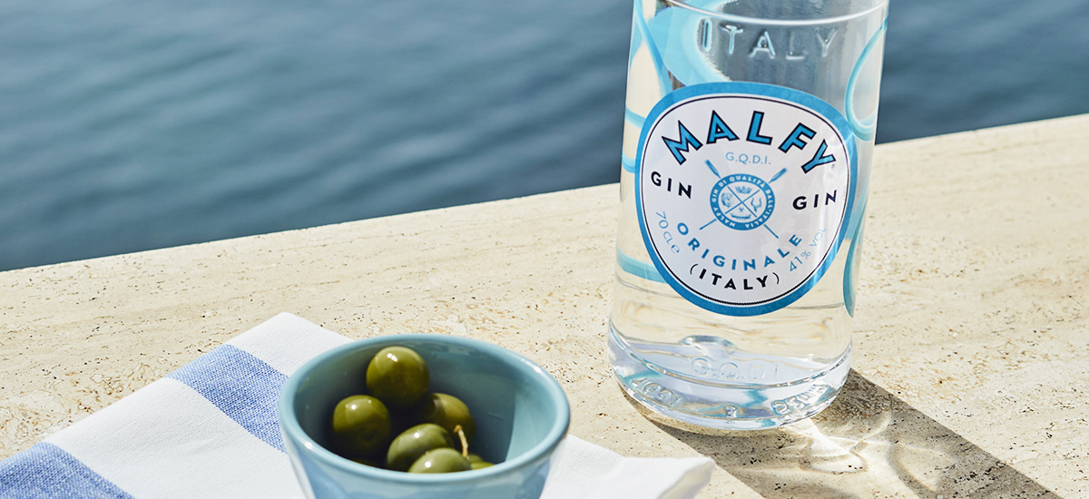 aperitivo sul mare con malfy gin