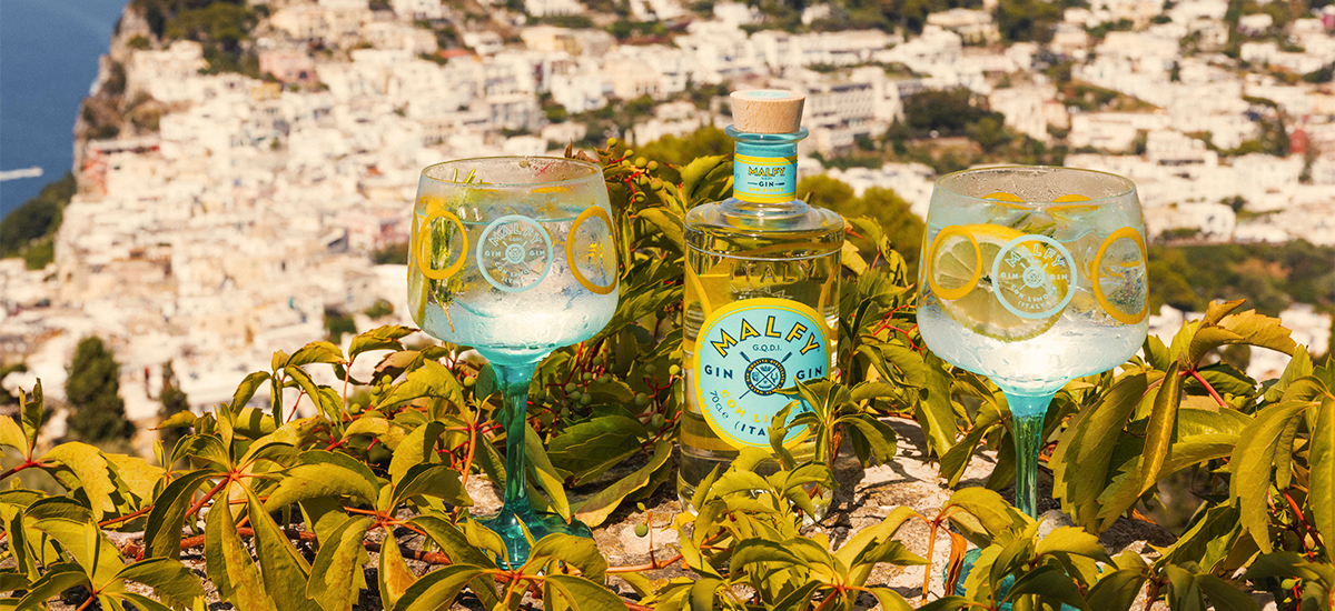 malfy gin con limone fra i fiori