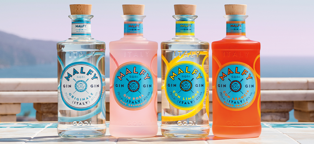 malfy gin bottiglie