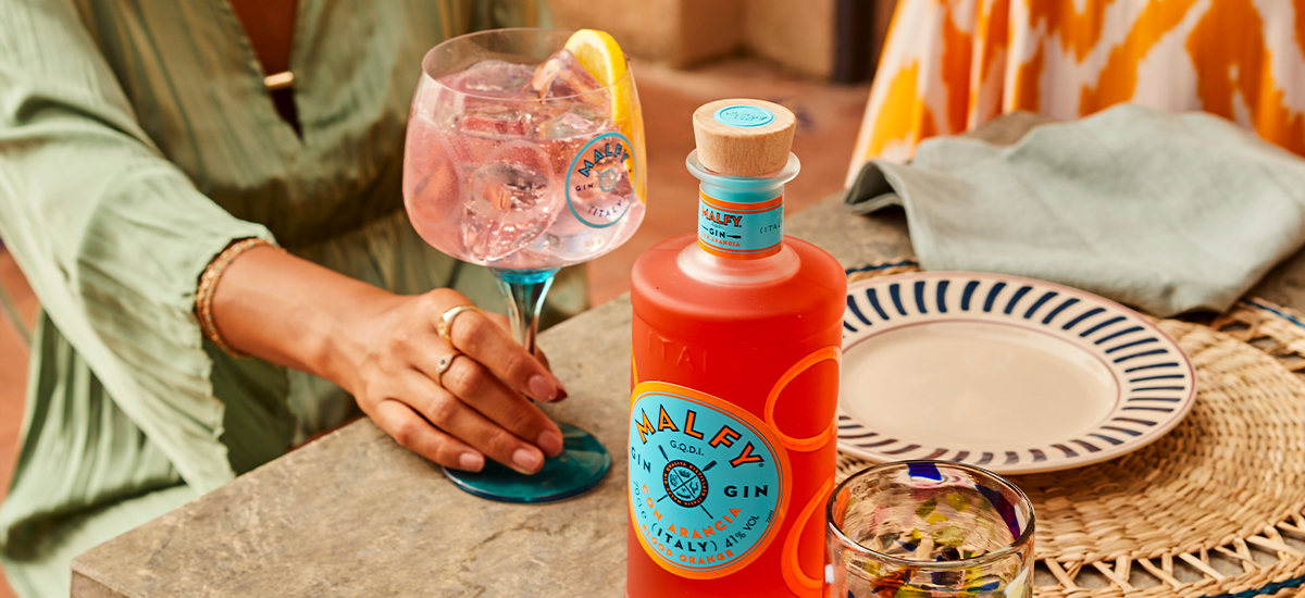 sushi e malfy gin
