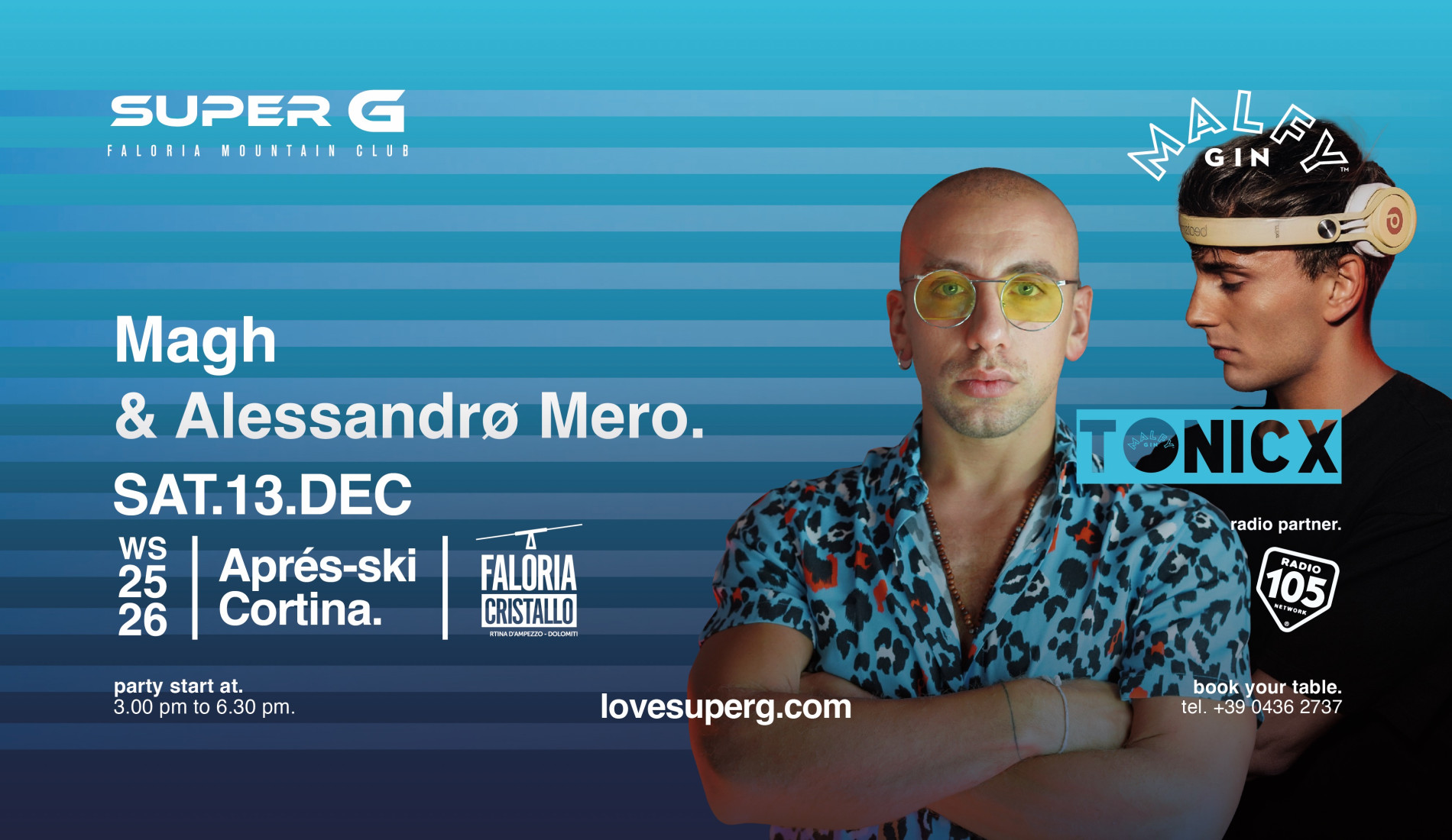 tonicx presents magh alessandro mero super g cortina xceed 11e0